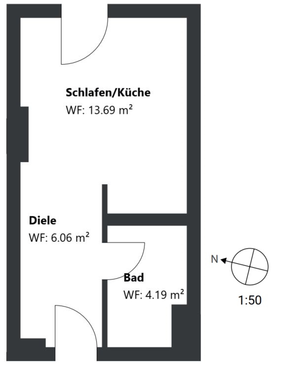 多层公寓 与 1 房间 | München-Ramersdorf | 70474 | nicht maßstabsgetreu