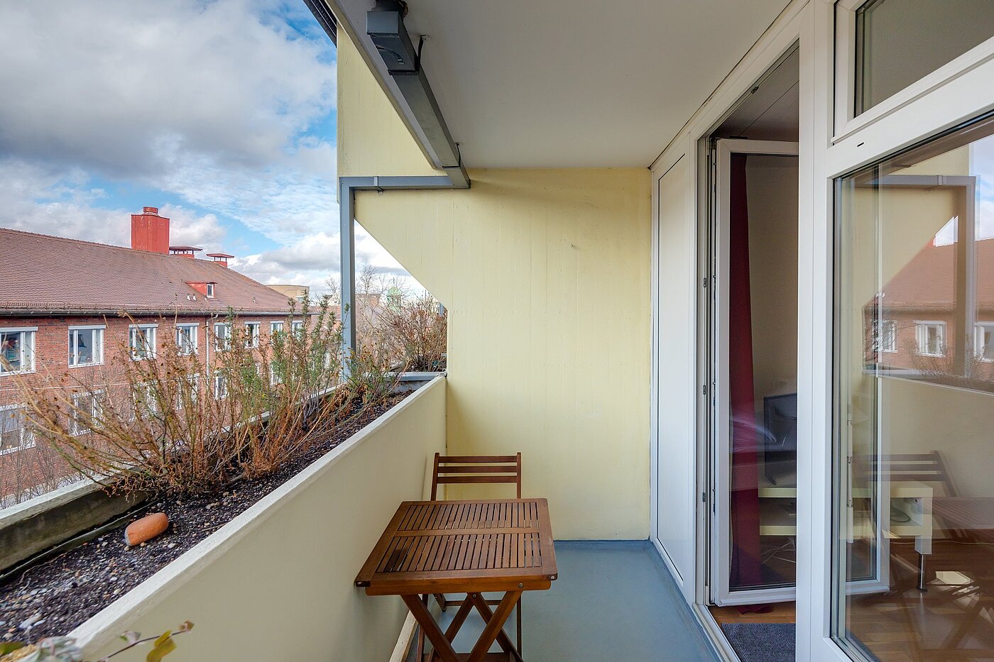 多层公寓 与 1 房间 | München-Isarvorstadt | 2110ML3 | Sonniger Balkon
