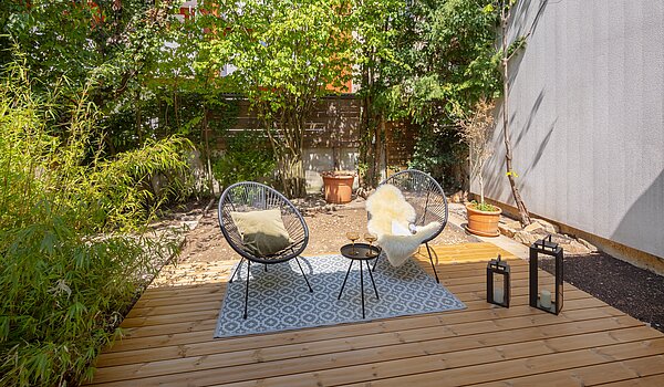 一楼公寓 与 2 房间 | München-Laim | 70464 | Terrasse