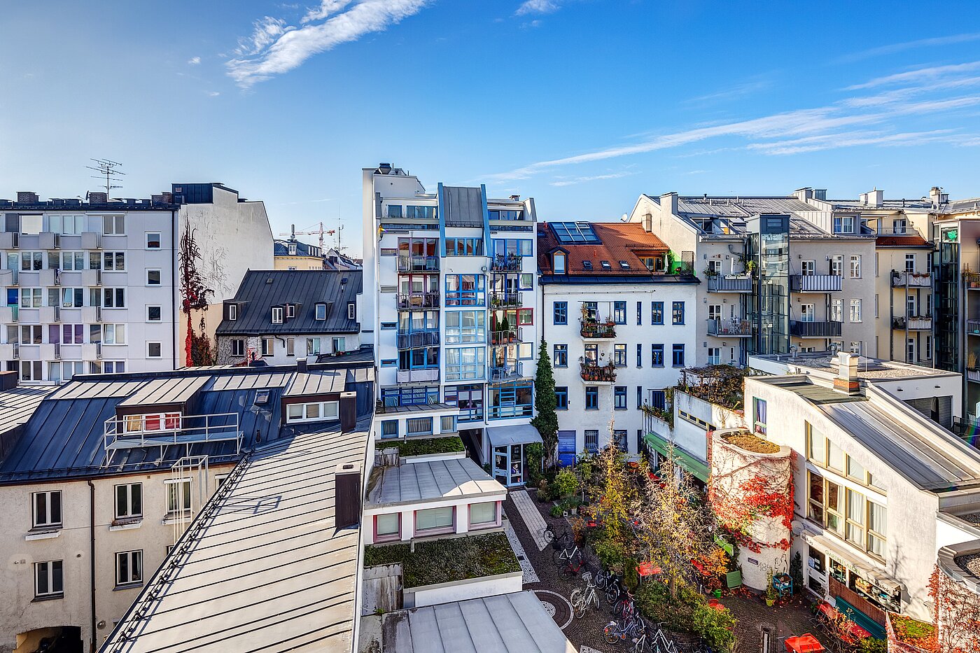 多层公寓 与 1 房间 | München-Maxvorstadt | 70165 | ...Ausblick