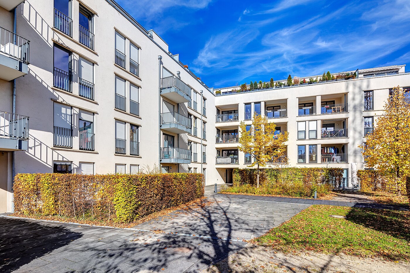 多层公寓 与 3 房间 | München-Moosach | 70164 | Außenansicht