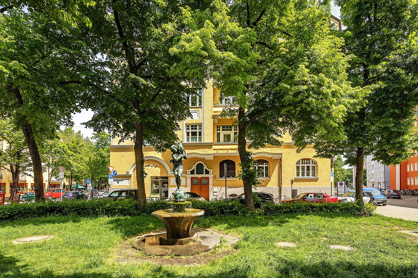 多层公寓 与 3 房间 | München-Schwabing | 2212ML1 | ...und doch viel Natur
