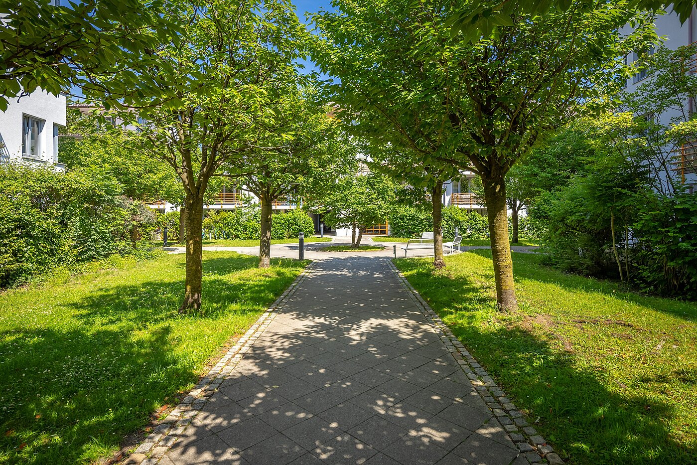 复式公寓 与 3 房间 | München-Milbertshofen | 702341 | Grünanlagen
