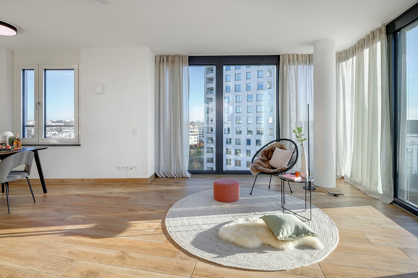 多层公寓 与 3 房间 | München-Obersendling | 70260 | Panorama Fenster