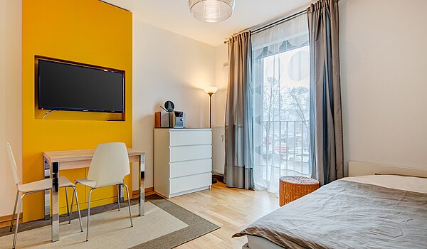 多层公寓 与 1 房间 | München-Ramersdorf | 70474 | Schlafzimmer