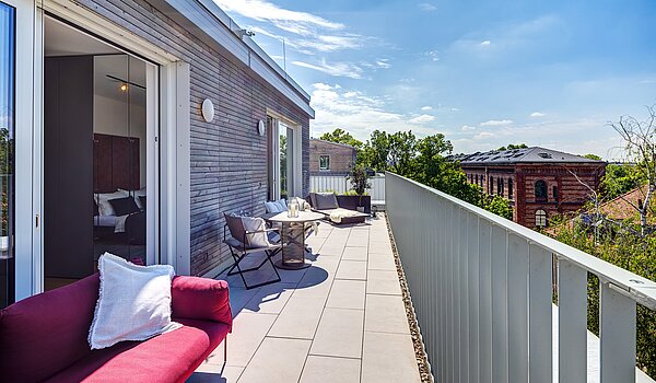 多层公寓 与 2 房间 | 70134 | ...Dachterrasse