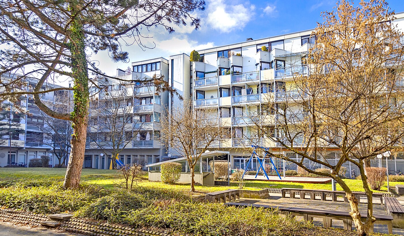 多层公寓 与 3 房间 | Unterschleißheim | 70003 | ...viel Grün- und Spielfläche