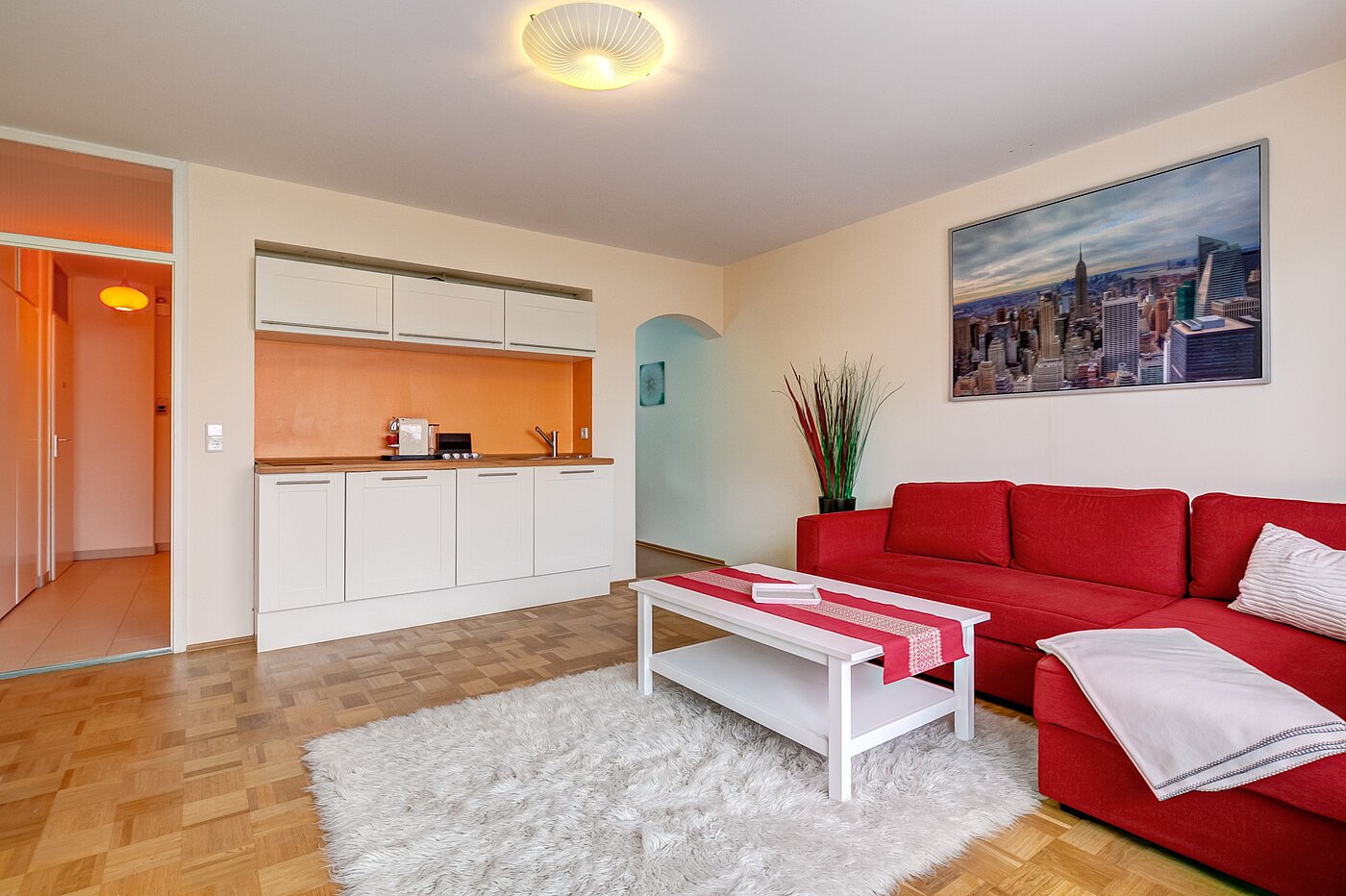多层公寓 与 1.5 房间 | München-Milbertshofen | 701281 | Wohn-/ Kochbereich