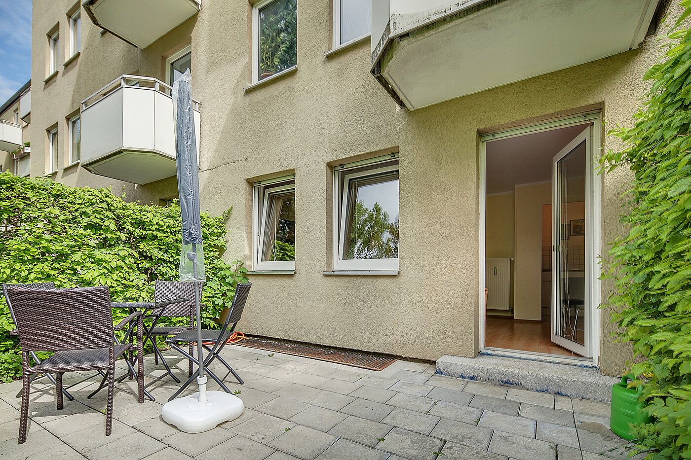 多层公寓 与 1 房间 | München | 70073 | ...zur großen Südterrasse