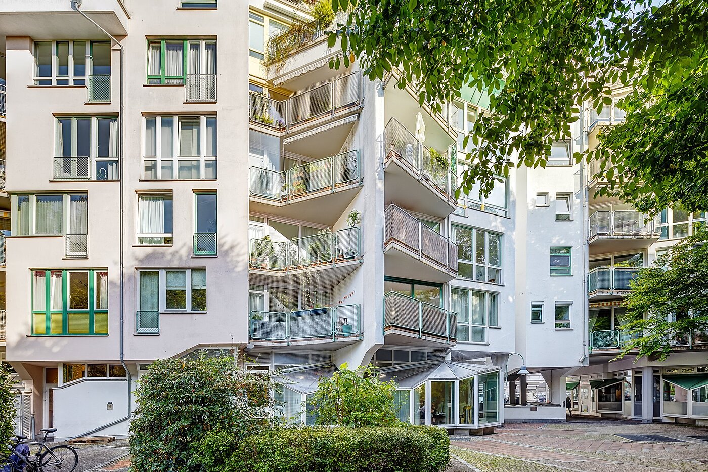 多层公寓 与 2 房间 | München-Schwabing | 2109ML3 | Innenhof