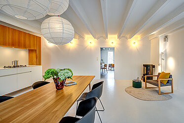 Au: 2.5 个房间的公寓，带壁炉 - 包括阁楼感觉 - 免费