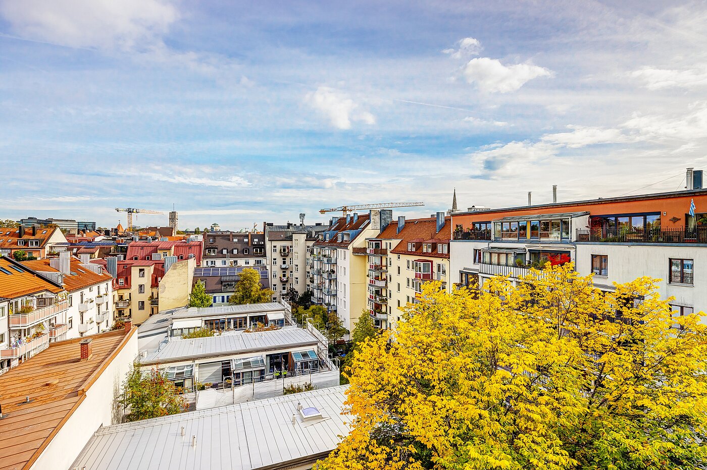 阁楼公寓 与 2 房间 | München-Au | 2209ML3 | Ausblick über die Dächer...