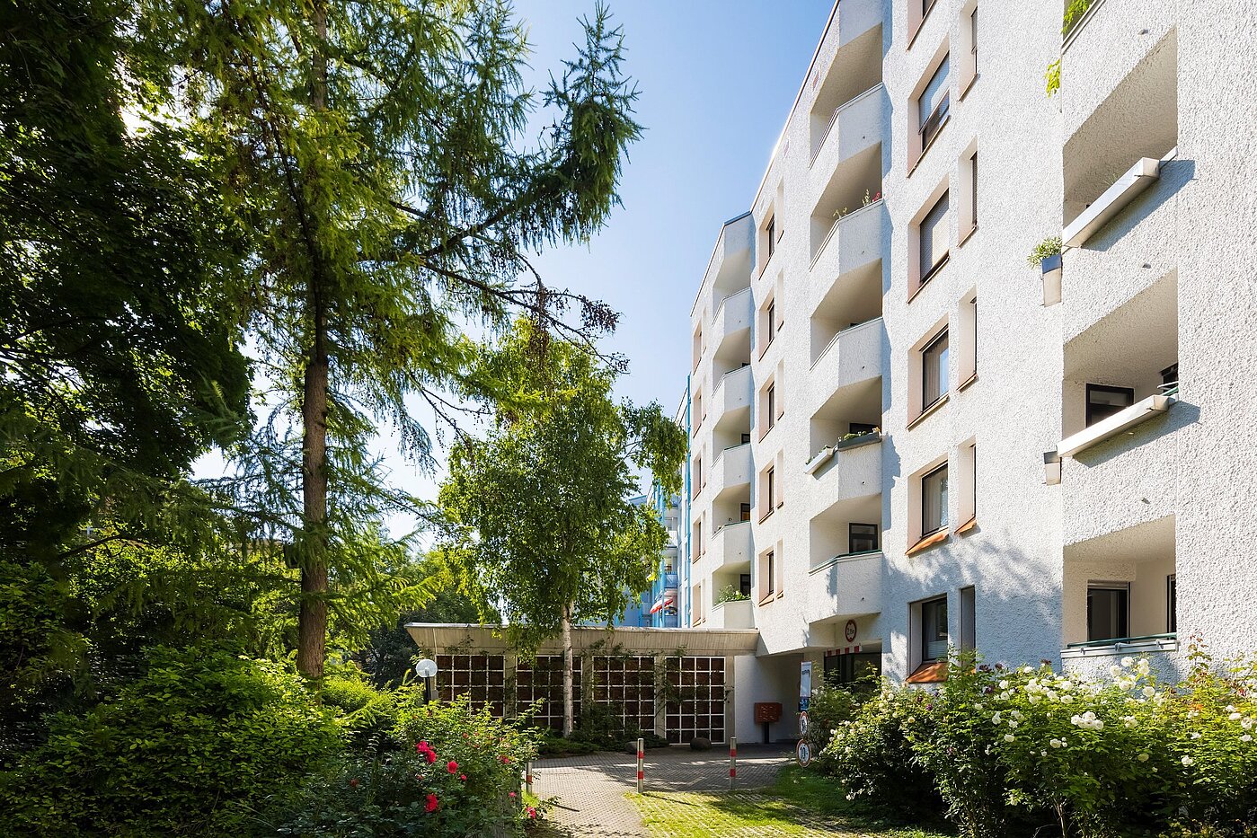 多层公寓 与 2 房间 | München-Moosach | 2108ML6 | ...ruhig und grün gelegen