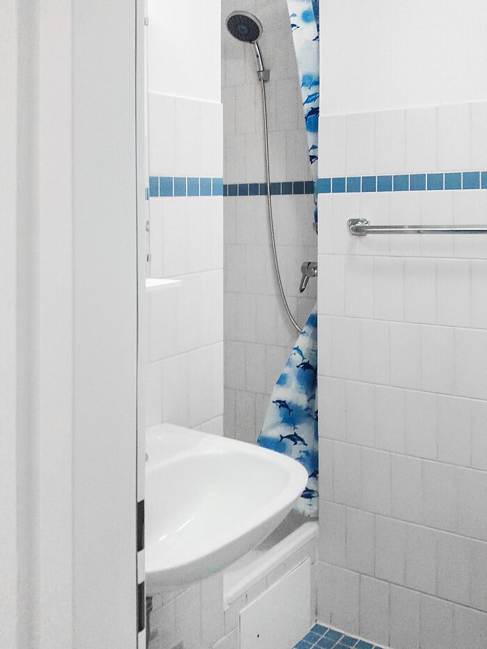 多层公寓 与 1 房间 | München-Isarvorstadt | 1902D7 | Dusche