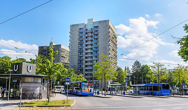多层公寓 与 2 房间 | München-Schwabing | 70445 | Außenansicht