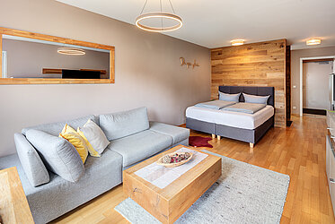 加米施：靠近步行区的新式2.5居室公寓——配备高档设施