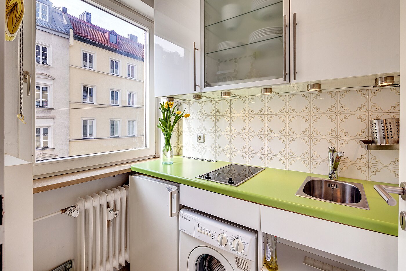 公寓 与 1 房间 | München-Haidhausen | 70242 | Separate Küche