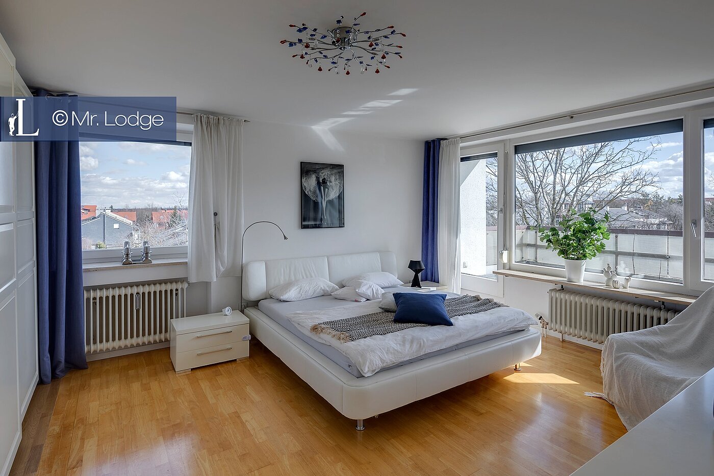 顶层公寓 与 4.5 房间 | Aschheim | 1802ML7 | Geräumiges Schlafzimmer mit...