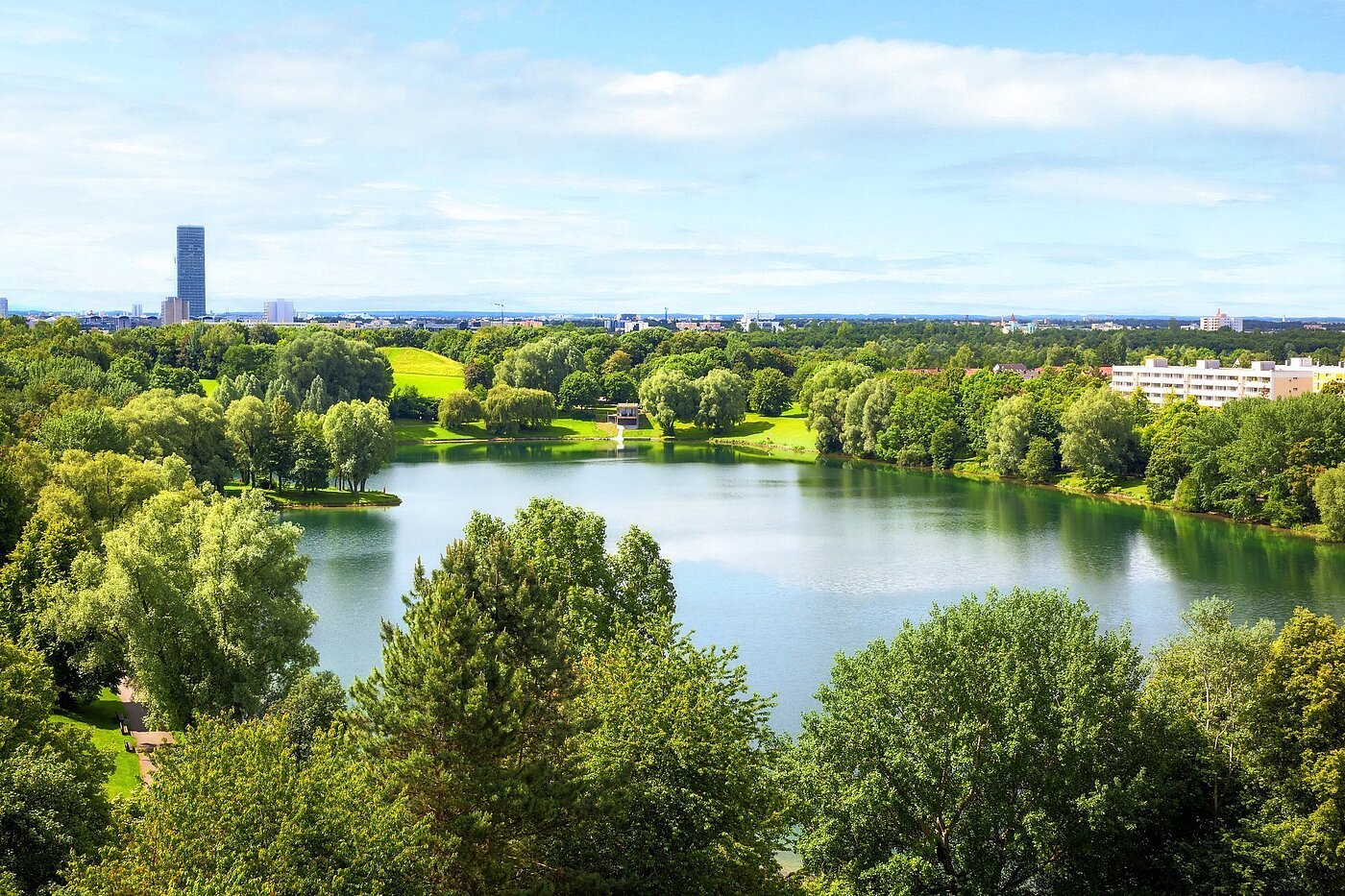 多层公寓 与 3 房间 | München-Hasenbergl | 2105ML10 | Lerchenauer See