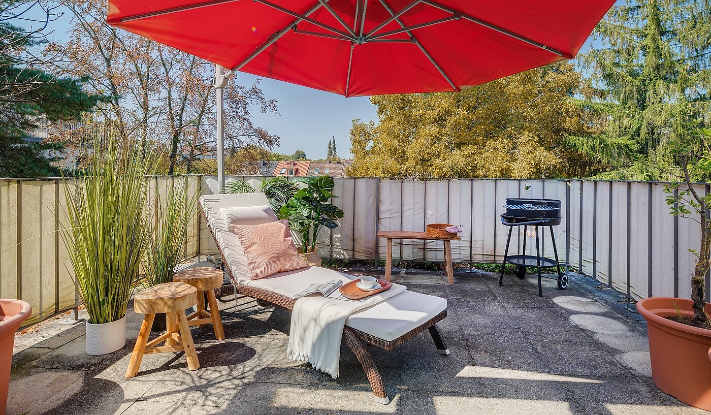 多层公寓 与 3.5 房间 | München-Laim | 1808ML1 | Sonnige Dachterrasse