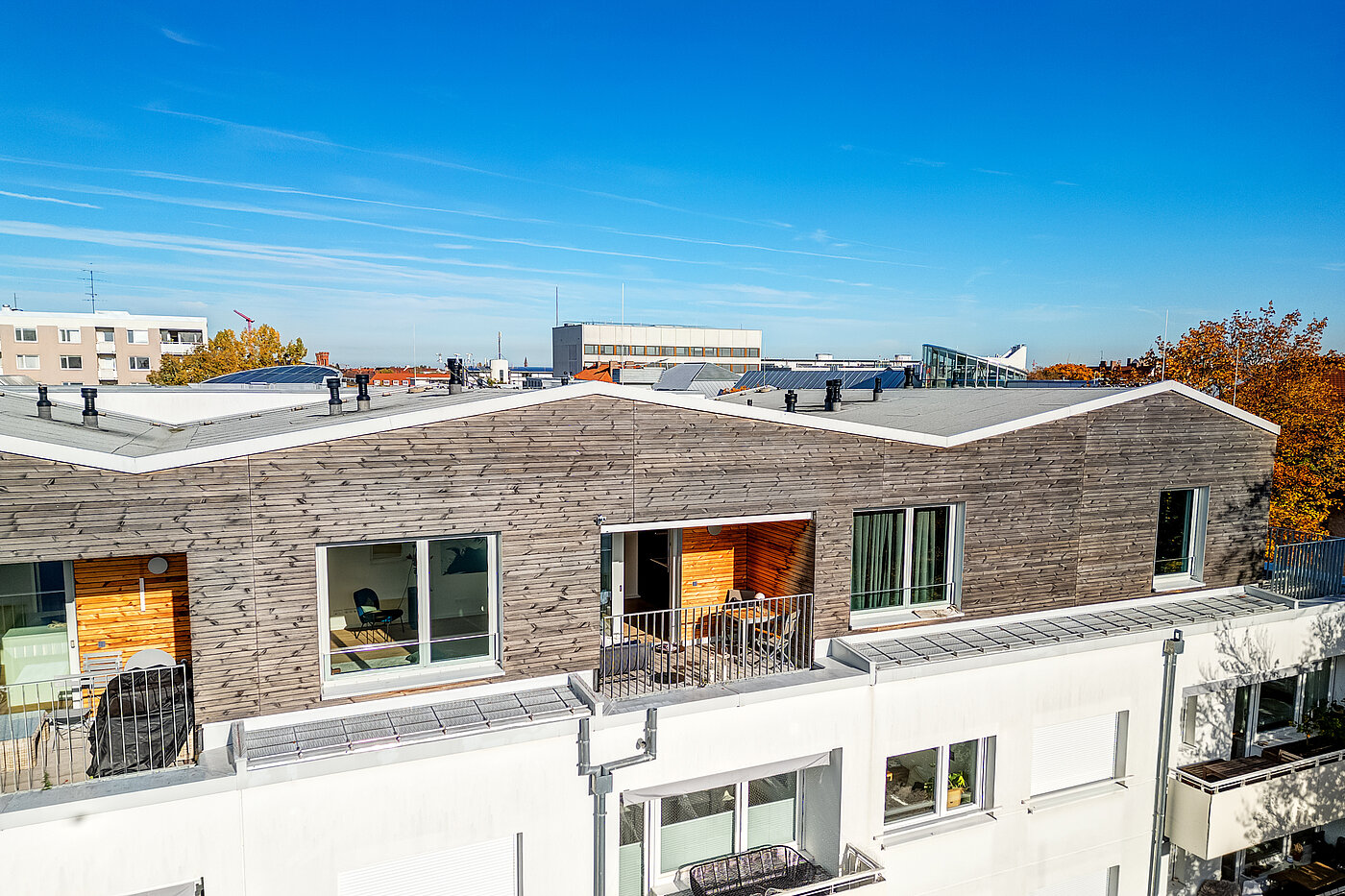 阁楼公寓 与 2 房间 | München-Maxvorstadt | 701661 | Ansicht Penthouse