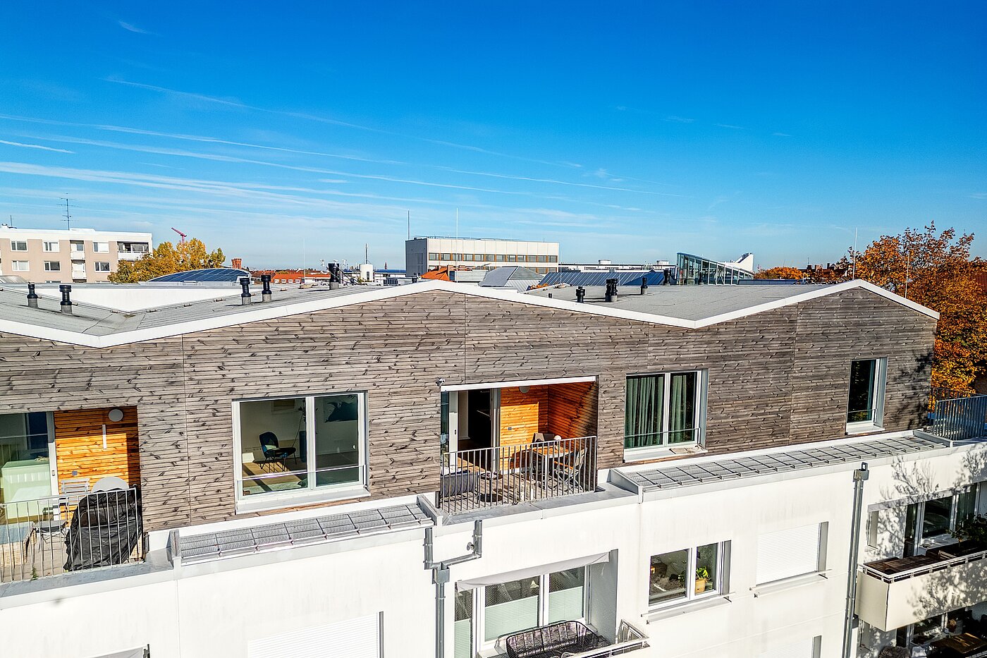 阁楼公寓 与 2 房间 | München-Maxvorstadt | 701661 | Ansicht Penthouse