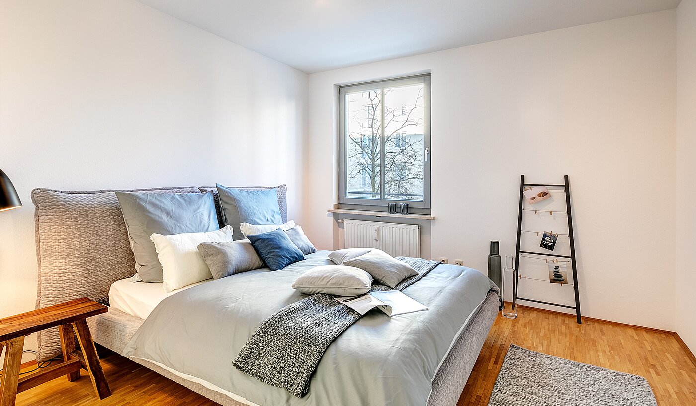 多层公寓 与 4 房间 | 1709ML3 | Schlafzimmer