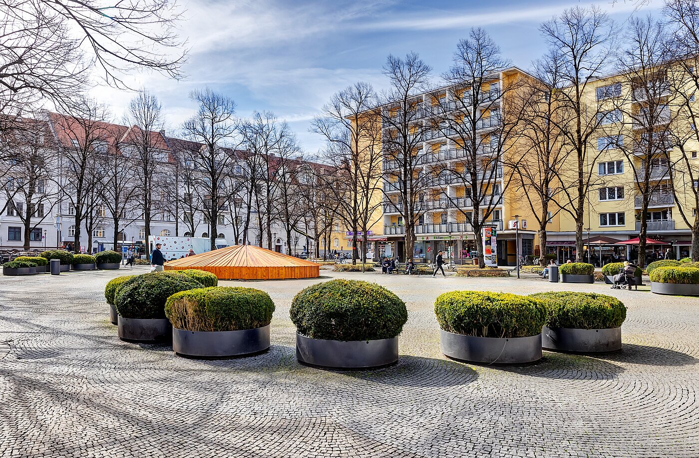 多层公寓 与 1 房间 | München-Schwabing | 701051 | Gepflegte Nachbarschaft