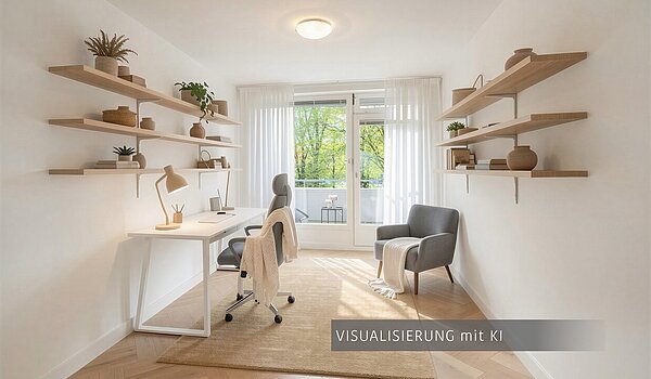 多层公寓 与 3.5 房间 | München-Bogenhausen | 703052 | Visualisierung mit KI