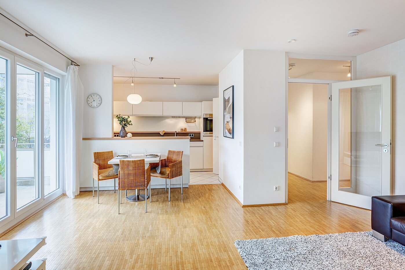 多层公寓 与 3 房间 | München-Neuhausen | 70489 | Blick zur Diele