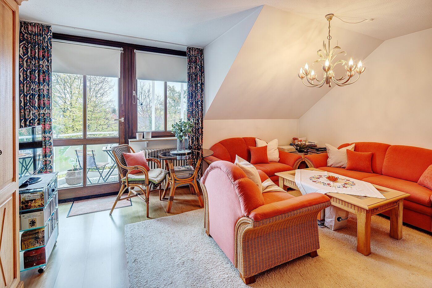 多层公寓 与 2 房间 | Germering | 70029 | Zugang zum Südbalkon