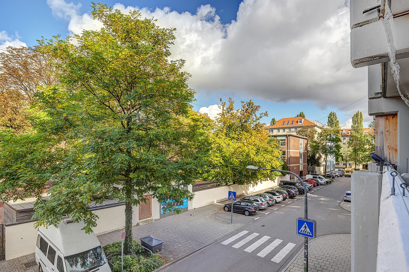 多层公寓 与 1 房间 | München-Maxvorstadt | 700022 | Blick vom Balkon