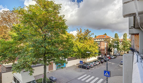 多层公寓 与 1 房间 | München-Maxvorstadt | 700022 | Blick vom Balkon