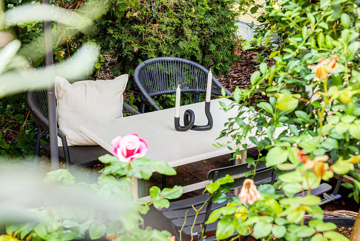 一楼公寓 与 1 房间 | München-Haidhausen | 70228 | ...Rosen - Entspannung pur!