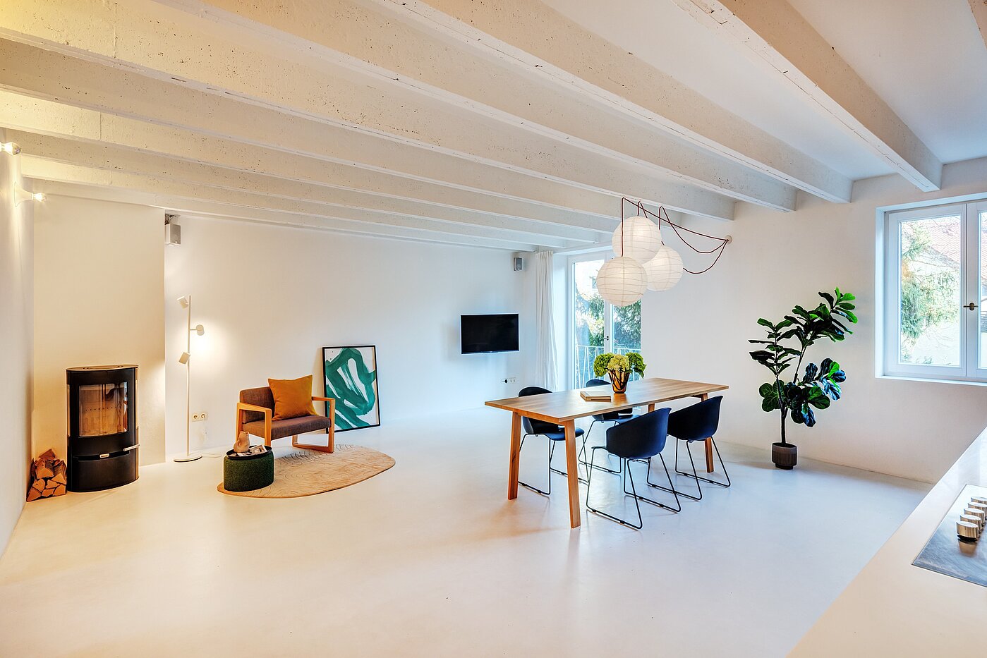 多层公寓 与 2.5 房间 | München-Au | 703111 | Wohn- und Essbereich