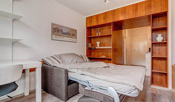 公寓 与 1 房间 | München-Maxvorstadt | 70448 | Schlafcouch