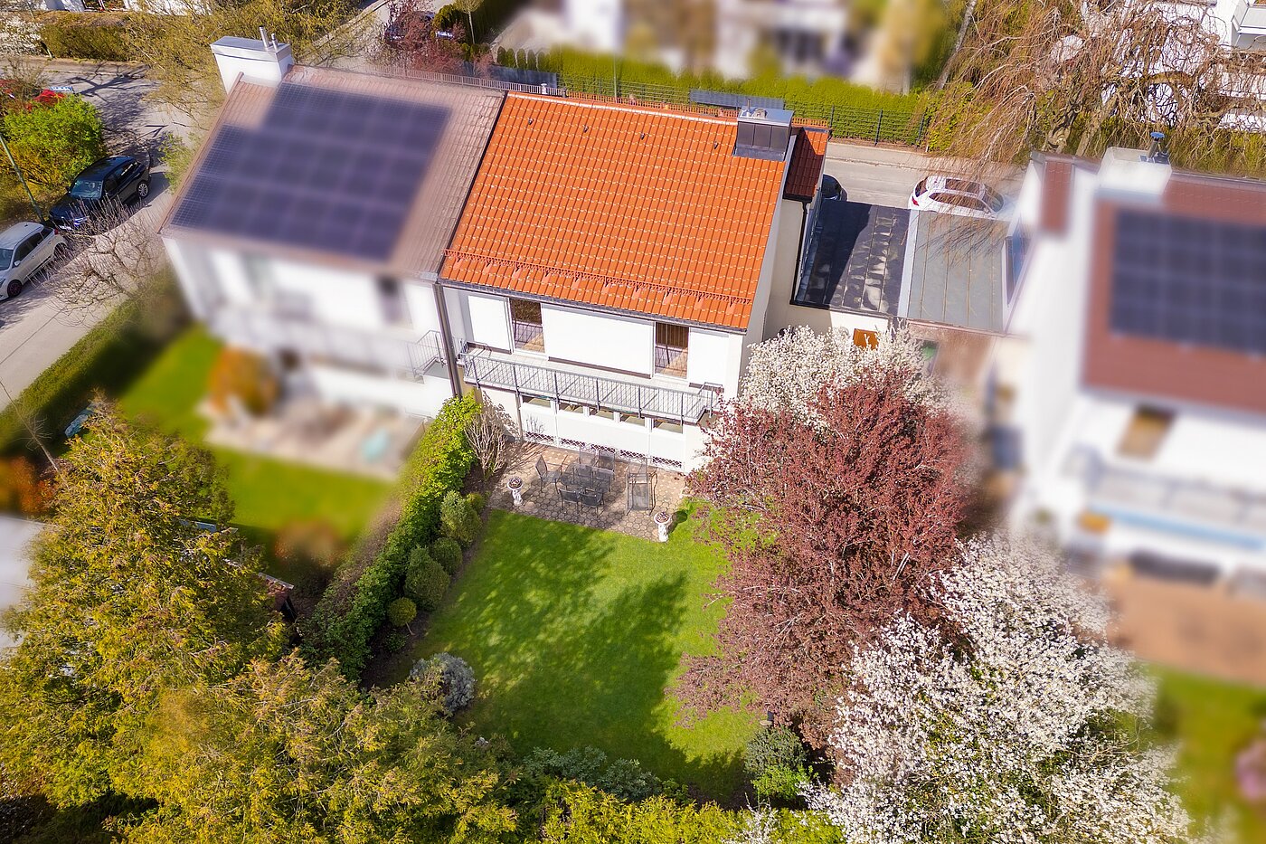 联排别墅 与 4 房间 | München-Solln | 70120 | Vogelperspektive