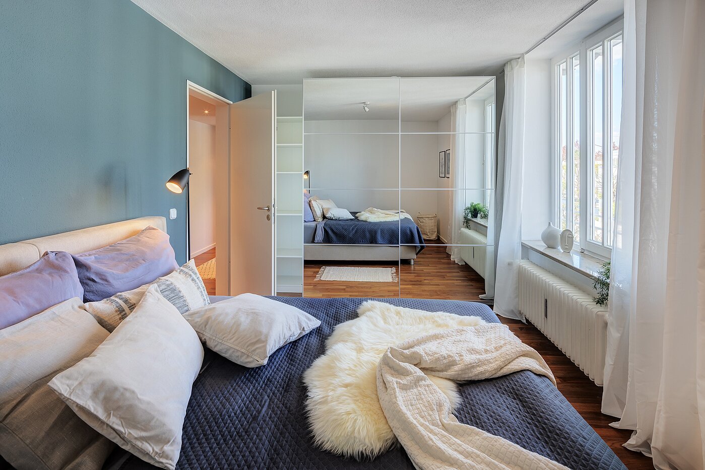 多层公寓 与 2.5 房间 | München-Fasangarten | 702211 | ...Schlafzimmer
