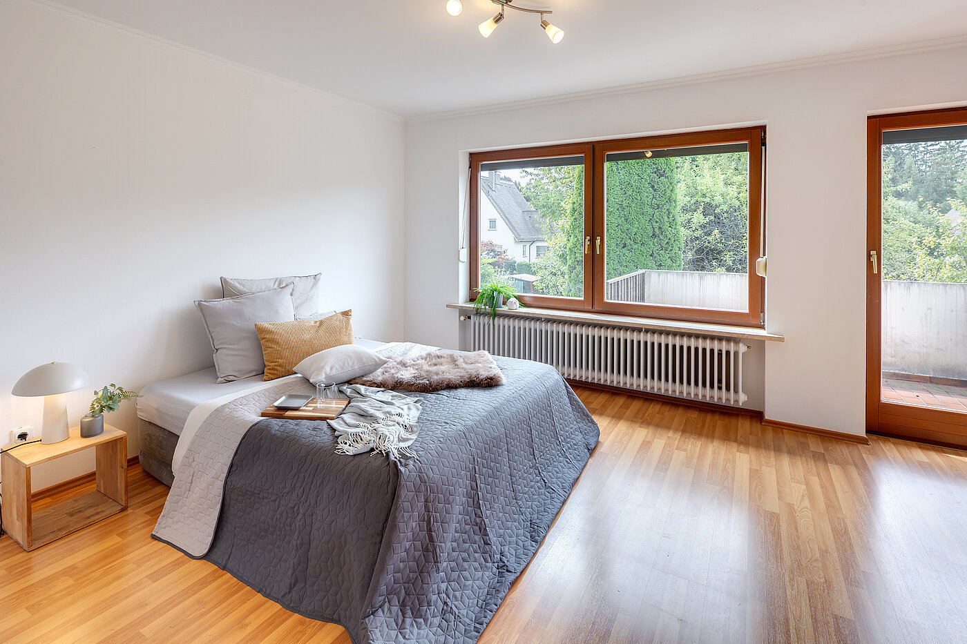 排角屋 与 5.5 房间 | München-Trudering | 702531 | Schlafzimmer mit...