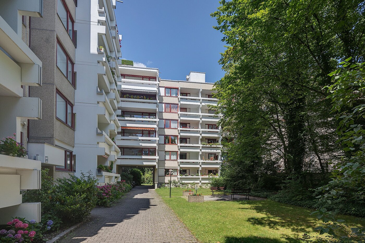 多层公寓 与 1.5 房间 | München-Neuhausen | 1807ML3 | Gepflegte Anlage