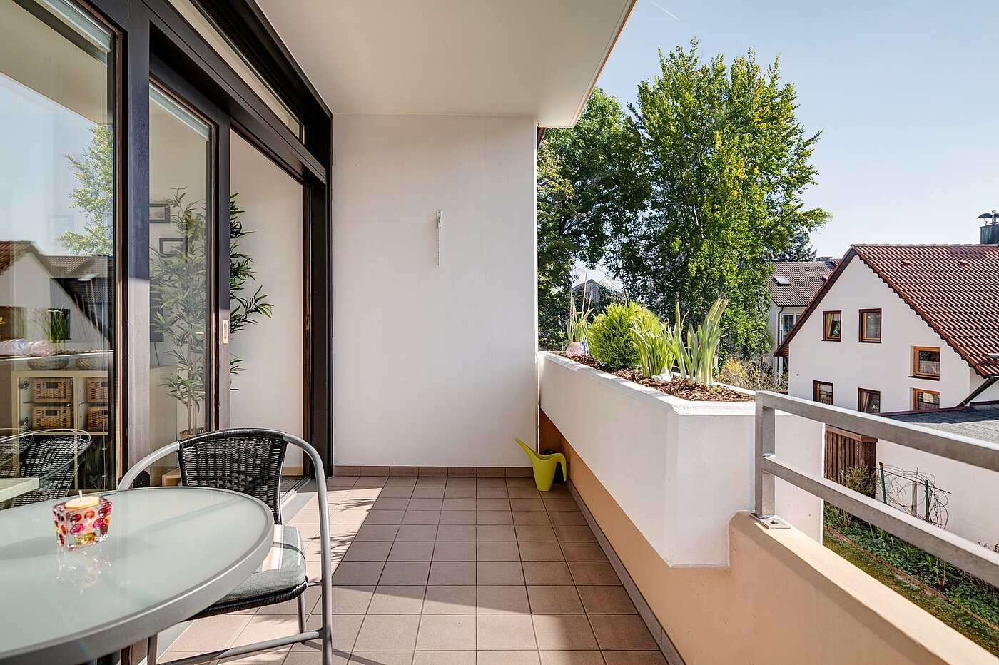 多层公寓 与 2 房间 | Eching | 1810ML2 | Süd-Loggia mit...