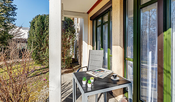 一楼公寓 与 2 房间 | München-Feldmoching | 70424 | Sonnige Westterrasse