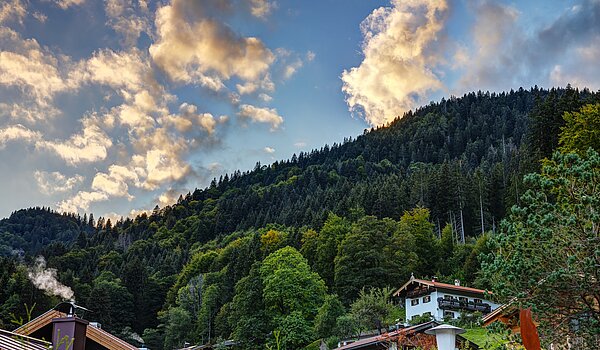 排角屋 与 3 房间 | Kreuth | 70037 | Blick auf den Hirschberg