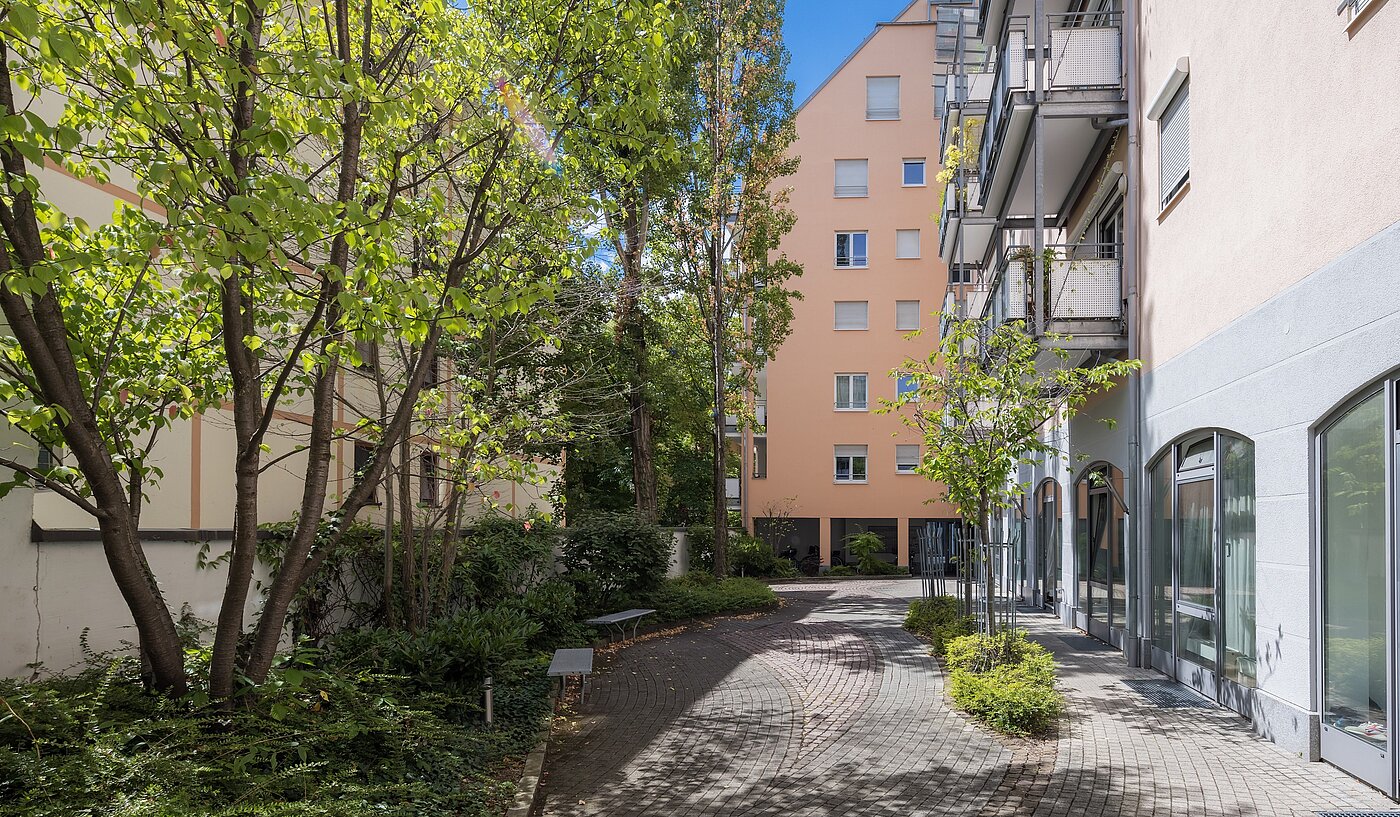 多层公寓 与 1 房间 | München-Maxvorstadt | 2206ML5 | Sehr ruhiger, begrünter Innenhof