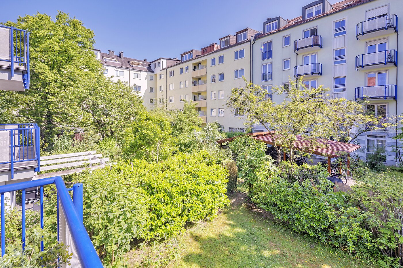 多层公寓 与 2 房间 | München-Laim | 70226 | Ausblick ins Grüne