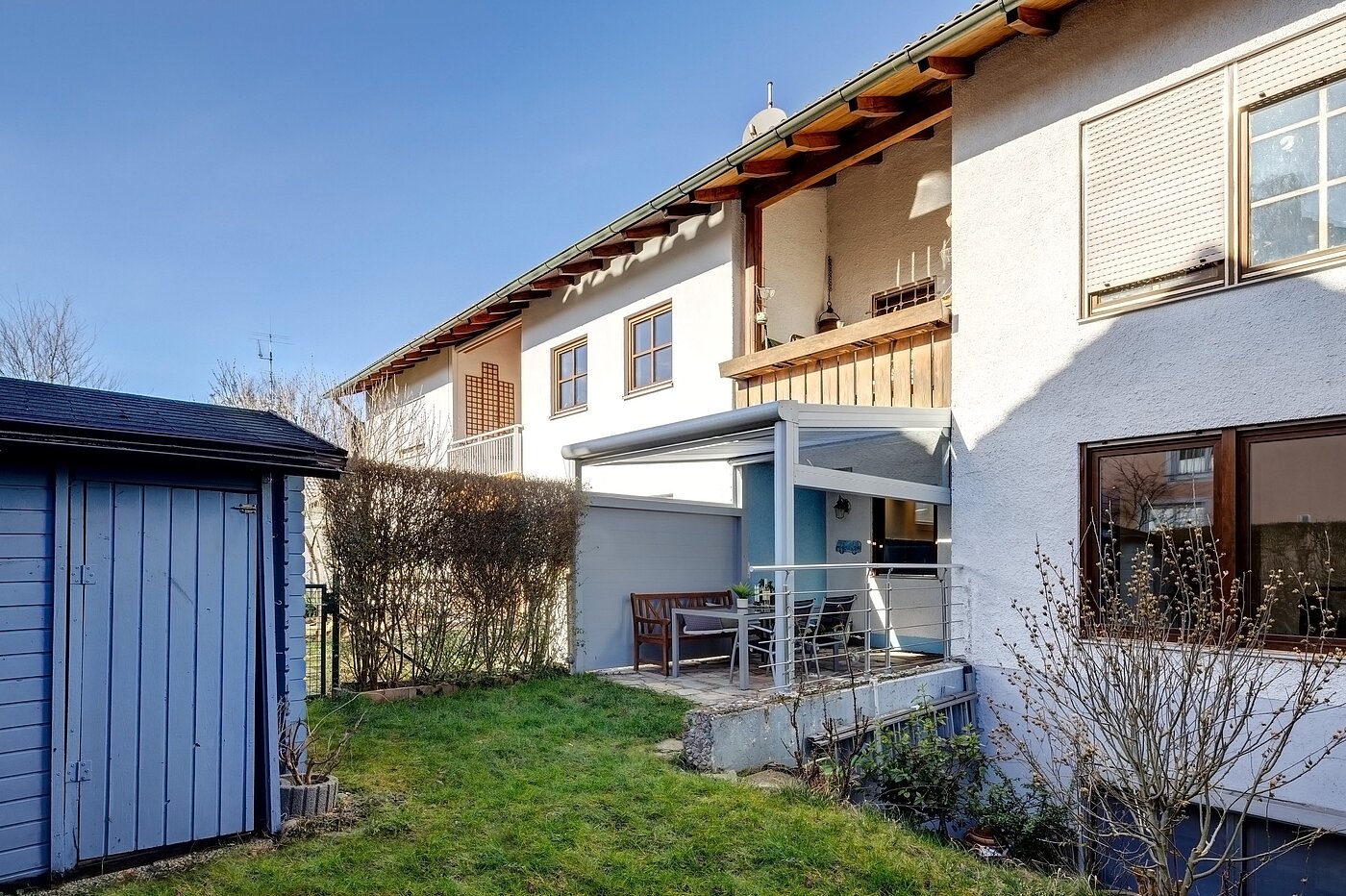 多层公寓 与 4 房间 | Ismaning | 700081 | Gartenansicht