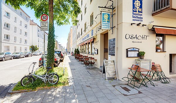 多层公寓 与 1 房间 | München-Maxvorstadt | 700022 | Restaurants/Bars/Cafés in der Nähe