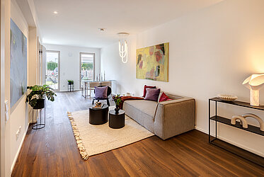 Harlaching: 首次入住 - 黄金地段的两室公寓