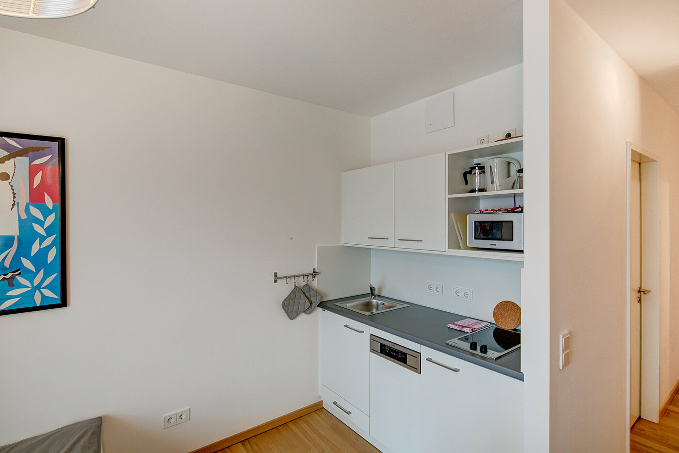多层公寓 与 1 房间 | München-Ramersdorf | 70428 | Einrichtungsbeispiel