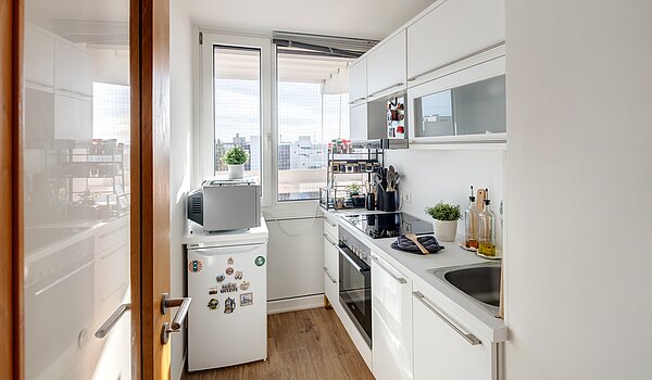 多层公寓 与 3 房间 | München-Schwabing | 703181 | Küche...